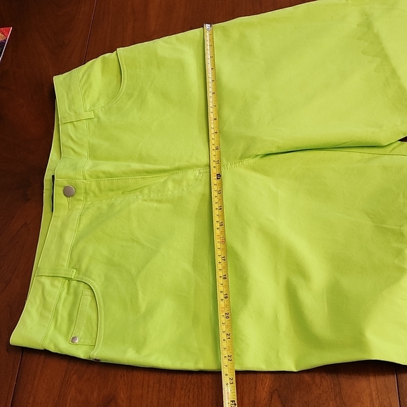 Neon Green Jean's YUKKA CLOTHING - Picture 6 of 10